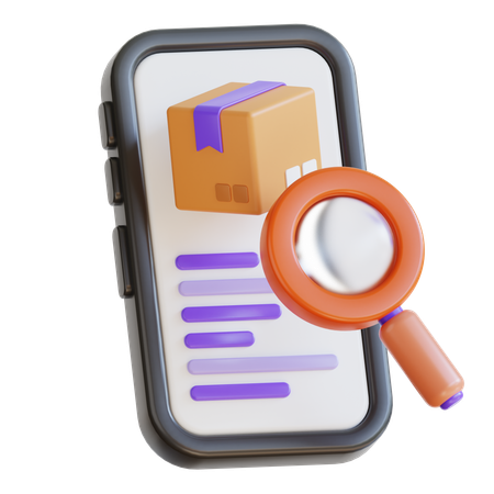 Search Product  3D Icon