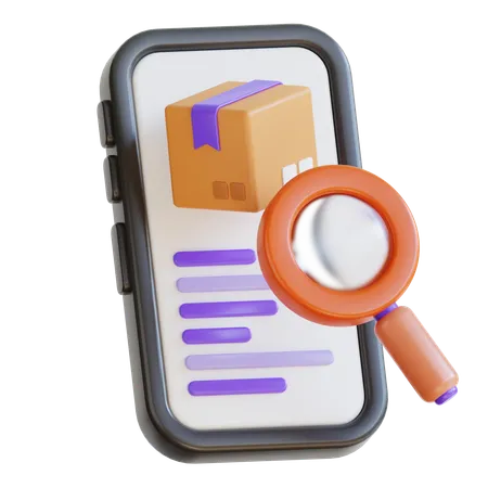 Search Product  3D Icon