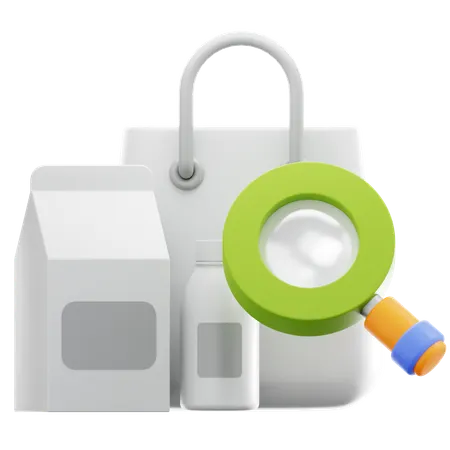 Search Product  3D Icon