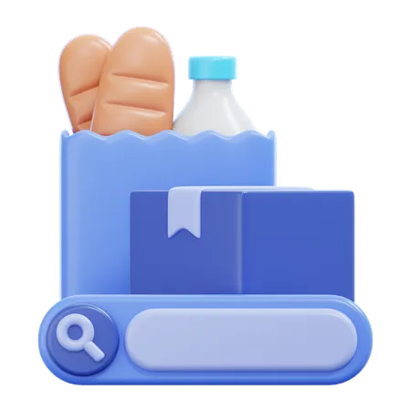 SEARCH PRODUCT  3D Icon