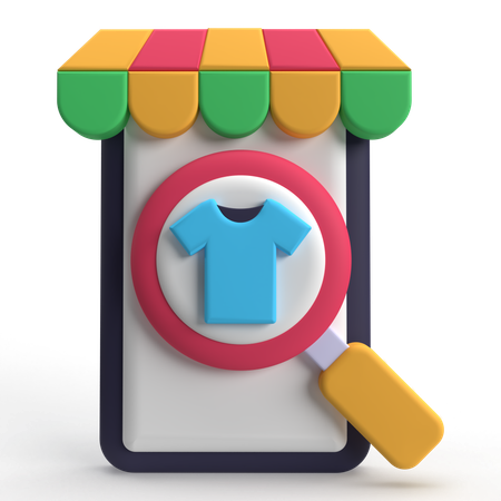 Search Product  3D Icon