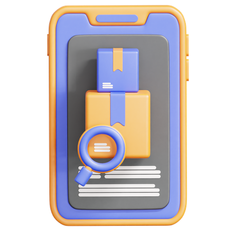 Search Product  3D Icon