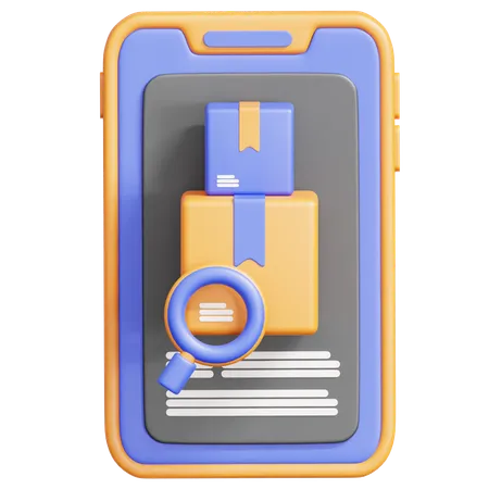 Search Product  3D Icon