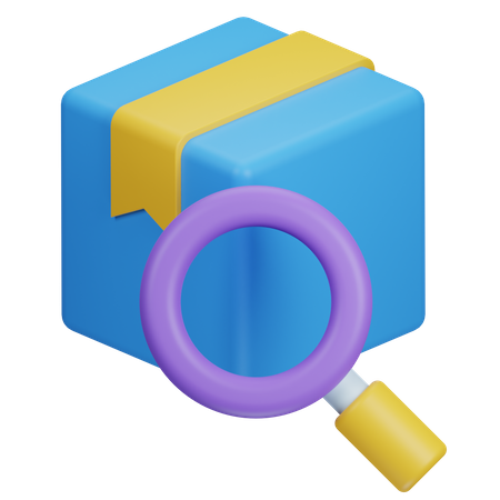 Search Product  3D Icon