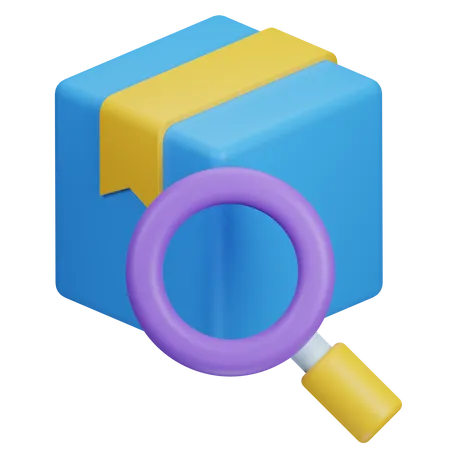 Search Product  3D Icon