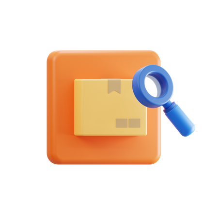 Search Products  3D Icon