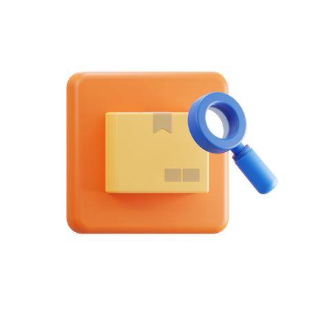 Search Products 3D Icon