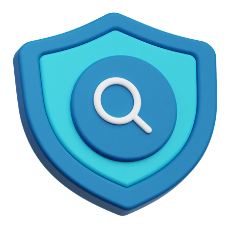 Search Protection  3D Icon