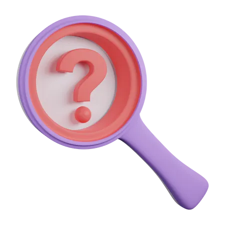 Search Questions 3 D Icon Contains PNG BLEND GLTF And OBJ Files 3D Icon