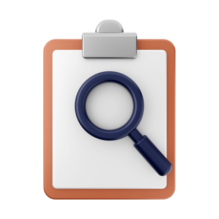 Search Report  3D Icon