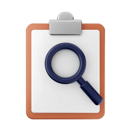 Search Report  3D Icon