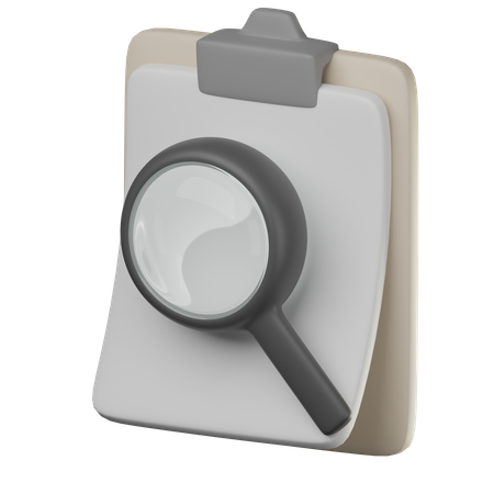 Search Report  3D Icon