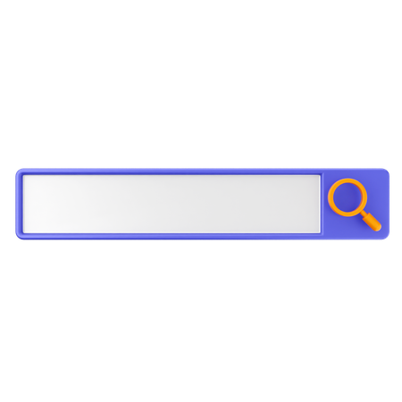 Search Scan Bar  3D Icon