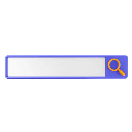 Search Scan Bar  3D Icon