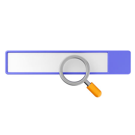 Search Scan Bar  3D Icon