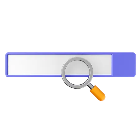 Search Scan Bar  3D Icon
