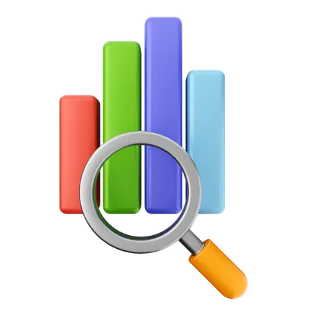 Search Scan Chart  3D Icon