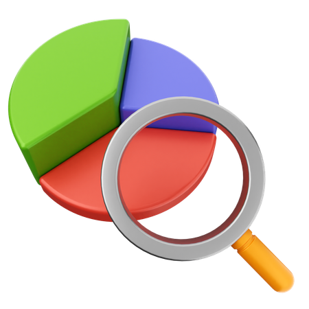 Search Scan Chart  3D Icon