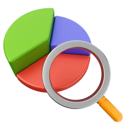 Search Scan Chart  3D Icon