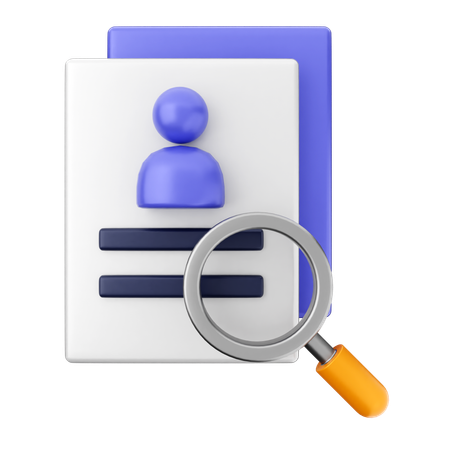 Search Scan Data  3D Icon