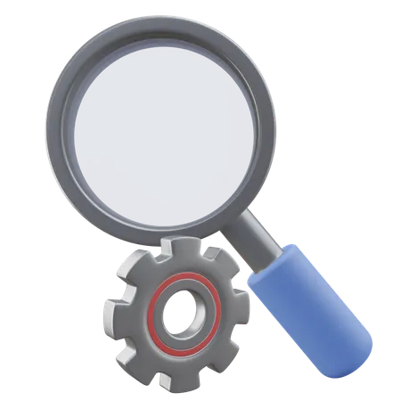 Search Setting  3D Icon