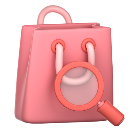 Search Shopping  3D Icon
