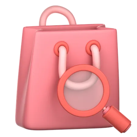 Search Shopping  3D Icon
