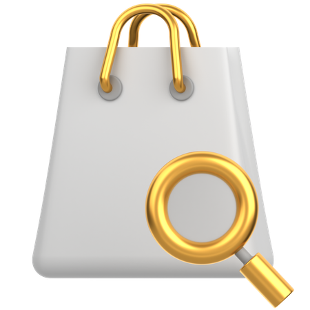 Search Shopping  3D Icon
