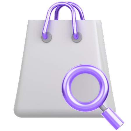 Search Shopping  3D Icon