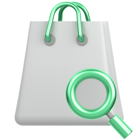 Search Shopping  3D Icon
