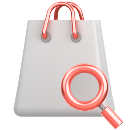 Search Shopping  3D Icon