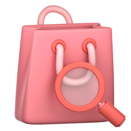 Search Shopping  3D Icon