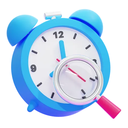 Search Time  3D Icon