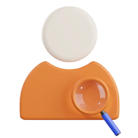 Search User 3 D Icon 3D Icon