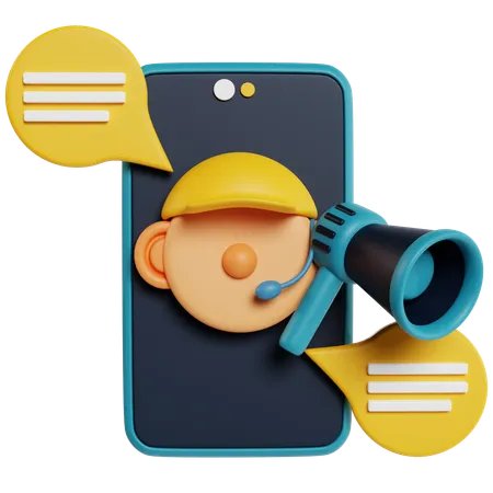 Search user profile  3D Icon