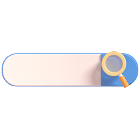 Searching Bar  3D Icon