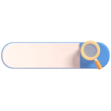 Searching Bar  3D Icon