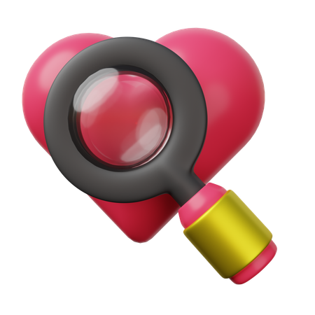 Searching for Love  3D Icon