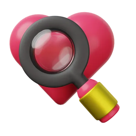 Searching for Love  3D Icon
