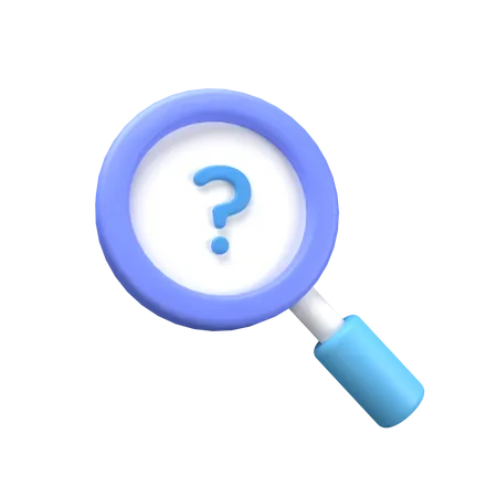 Searching For Question  3D Icon