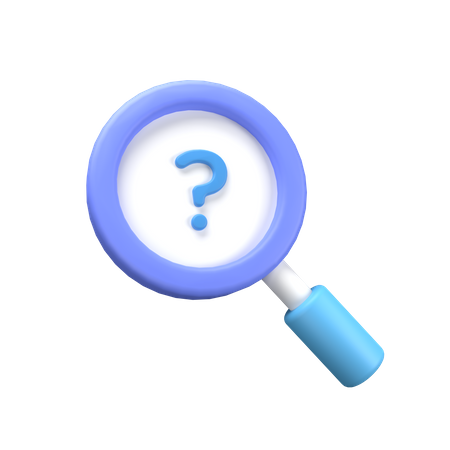 Searching For Question  3D Icon