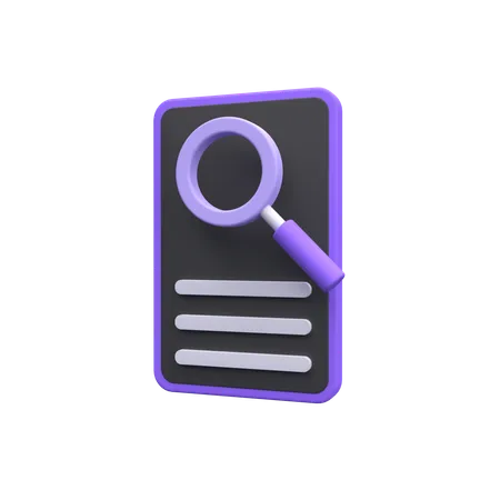Searching On Smartphone  3D Icon