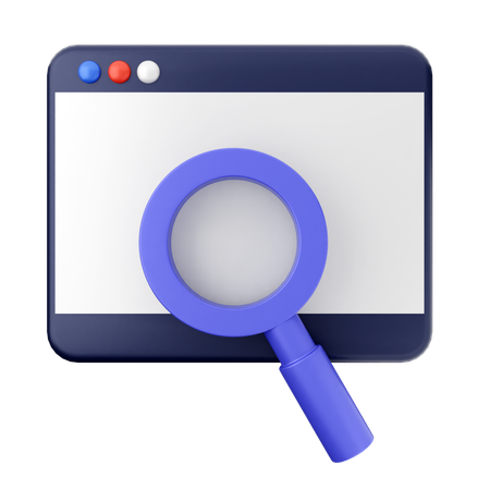 Searching Seo  3D Icon