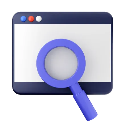 Searching Seo  3D Icon