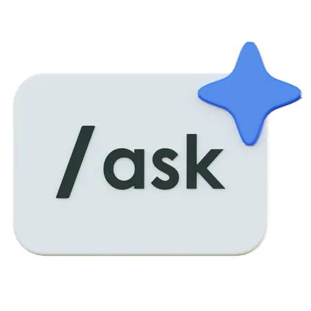 AI로 검색  3D Icon