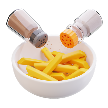 Seasoned Potatoes  3D Icon