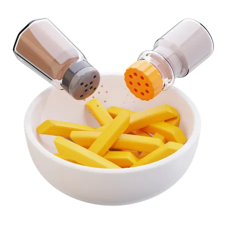 Seasoned Potatoes  3D Icon