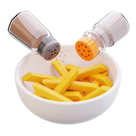Seasoned Potatoes  3D Icon