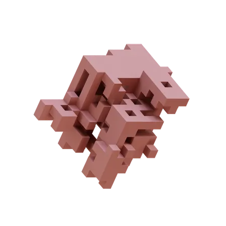 Seastone Cell Fracture  3D Icon