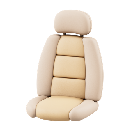 Seat  3D Icon